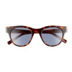 Elizabeth and James Sunglasses in Tortoise with Blue Mono Lens - Blair Style NEW